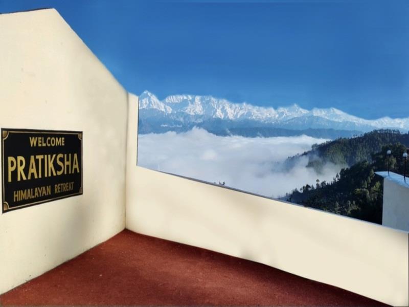 Pratiksha Himalayan Retreat Hotel Kausani Kültér fotó